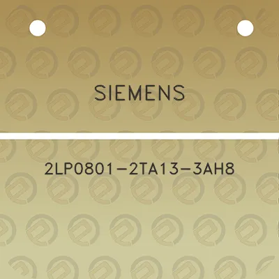 siemens-2lp0801-2ta13-3ah8