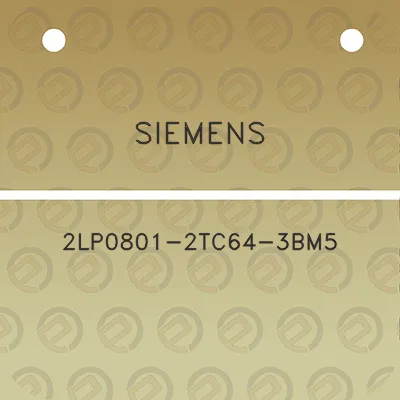 siemens-2lp0801-2tc64-3bm5