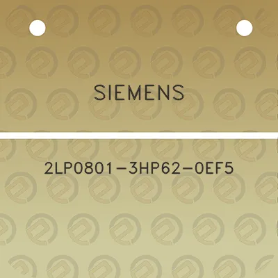 siemens-2lp0801-3hp62-0ef5