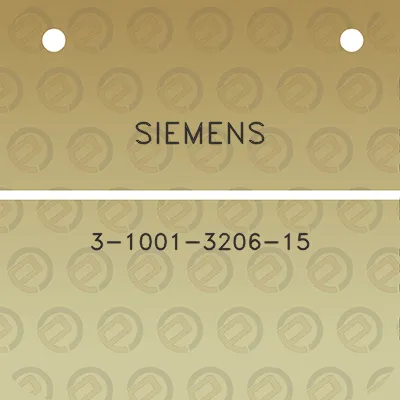 siemens-3-1001-3206-15