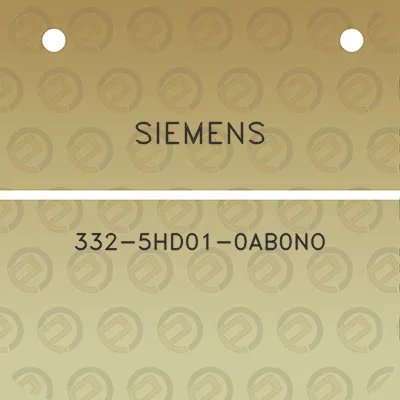 siemens-332-5hd01-0ab0no