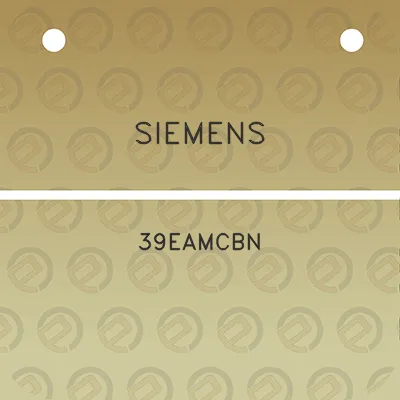 siemens-39eamcbn