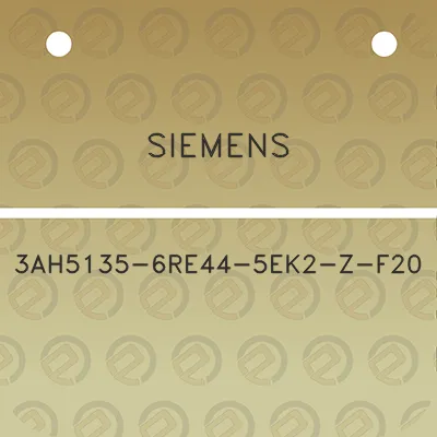 siemens-3ah5135-6re44-5ek2-z-f20