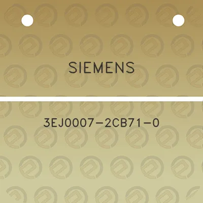 siemens-3ej0007-2cb71-0