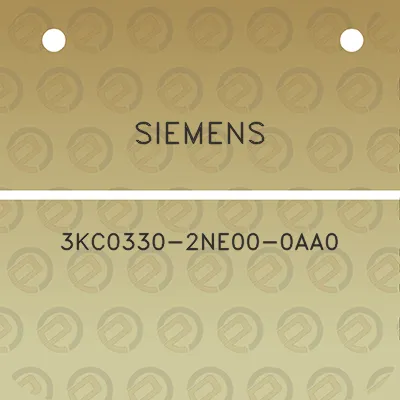 siemens-3kc0330-2ne00-0aa0