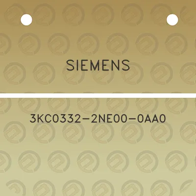 siemens-3kc0332-2ne00-0aa0