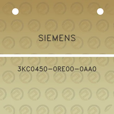 siemens-3kc0450-0re00-0aa0