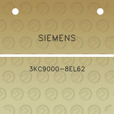 siemens-3kc9000-8el62