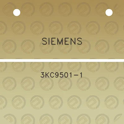 siemens-3kc9501-1