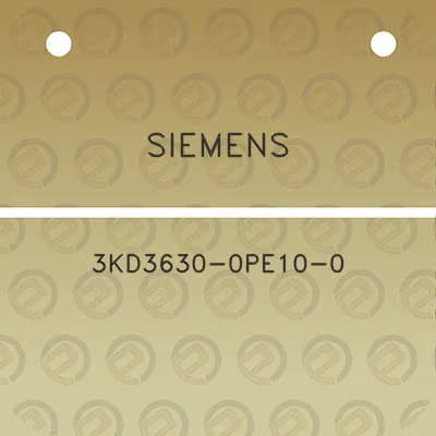 siemens-3kd3630-0pe10-0