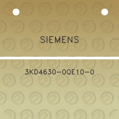 siemens-3kd4630-0qe10-0