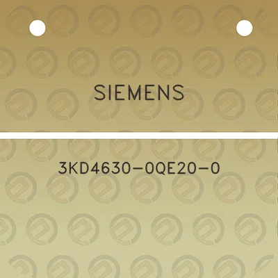 siemens-3kd4630-0qe20-0