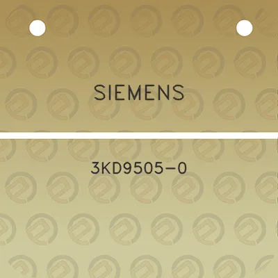 siemens-3kd9505-0