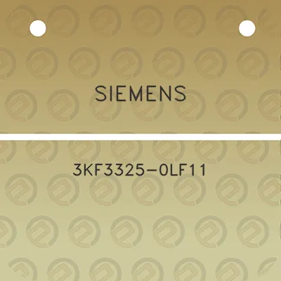 siemens-3kf3325-0lf11