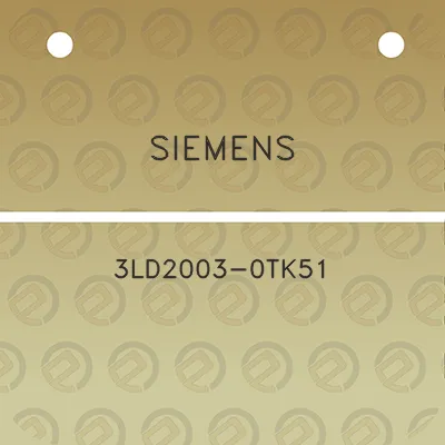 siemens-3ld2003-0tk51