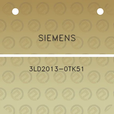 siemens-3ld2013-0tk51