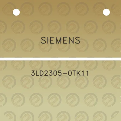 siemens-3ld2305-0tk11