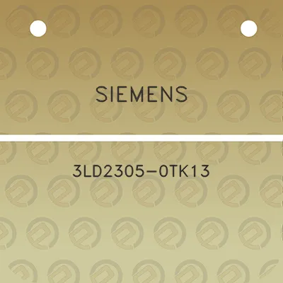 siemens-3ld2305-0tk13