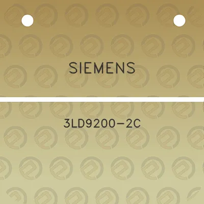 siemens-3ld9200-2c