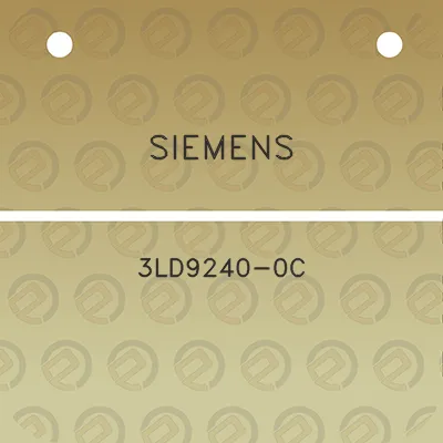 siemens-3ld9240-0c