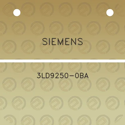 siemens-3ld9250-0ba