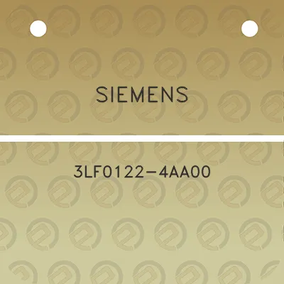 siemens-3lf0122-4aa00