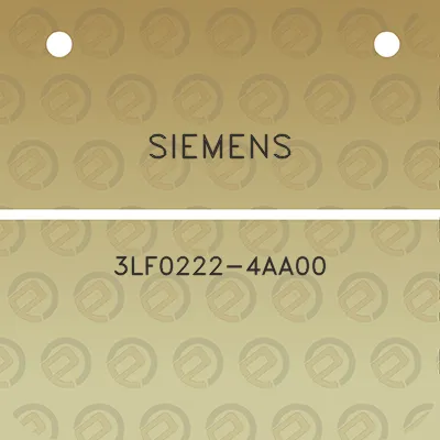 siemens-3lf0222-4aa00