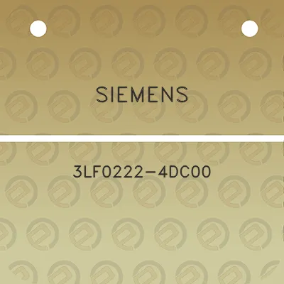 siemens-3lf0222-4dc00