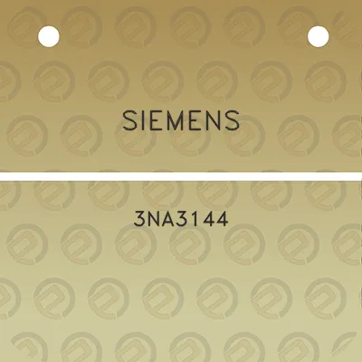 siemens-3na3144