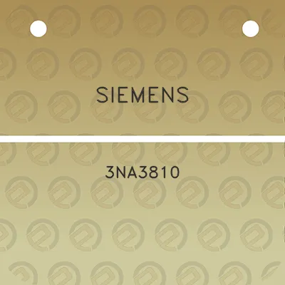 siemens-3na3810