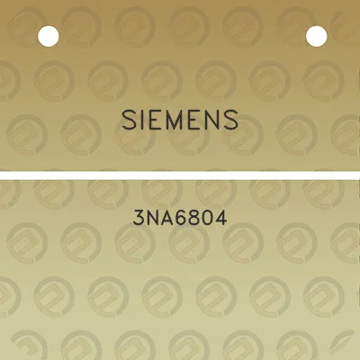 siemens-3na6804