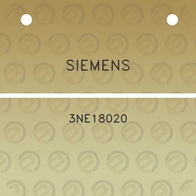 siemens-3ne18020