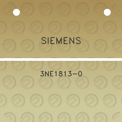 siemens-3ne1813-0