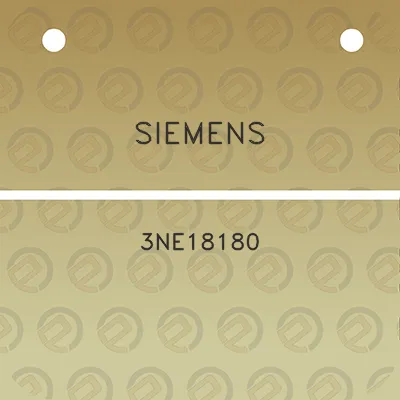 siemens-3ne18180