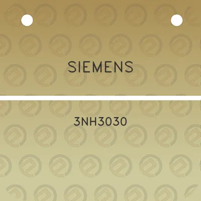 siemens-3nh3030