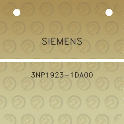 siemens-3np1923-1da00