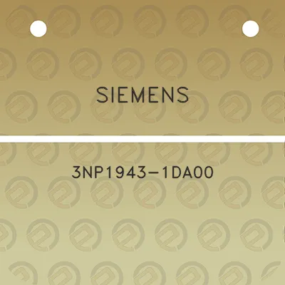 siemens-3np1943-1da00