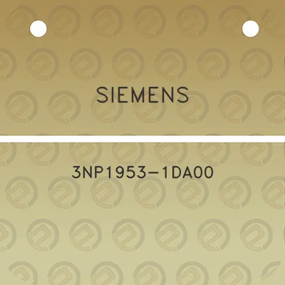 siemens-3np1953-1da00