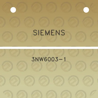 siemens-3nw6003-1