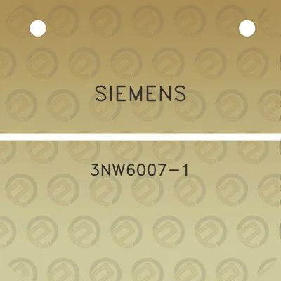 siemens-3nw6007-1