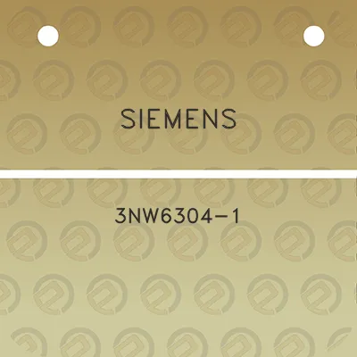 siemens-3nw6304-1