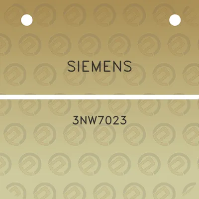 siemens-3nw7023