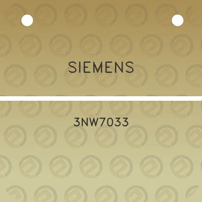 siemens-3nw7033