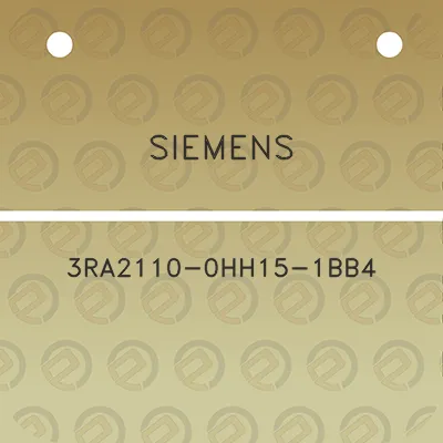 siemens-3ra2110-0hh15-1bb4