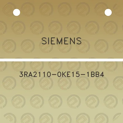 siemens-3ra2110-0ke15-1bb4