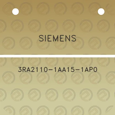 siemens-3ra2110-1aa15-1ap0