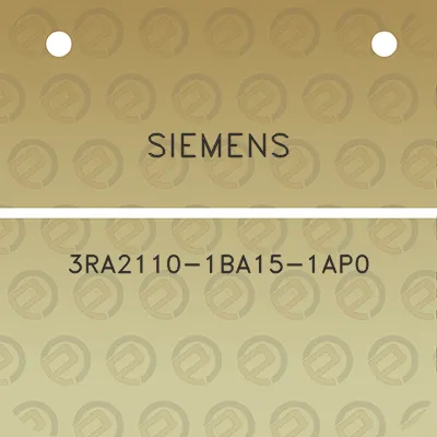 siemens-3ra2110-1ba15-1ap0