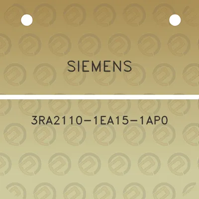 siemens-3ra2110-1ea15-1ap0