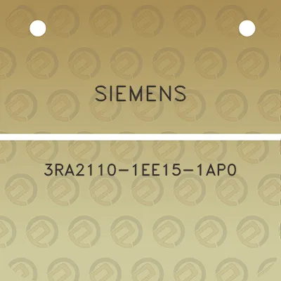 siemens-3ra2110-1ee15-1ap0