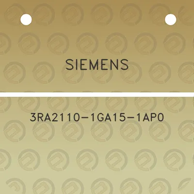 siemens-3ra2110-1ga15-1ap0